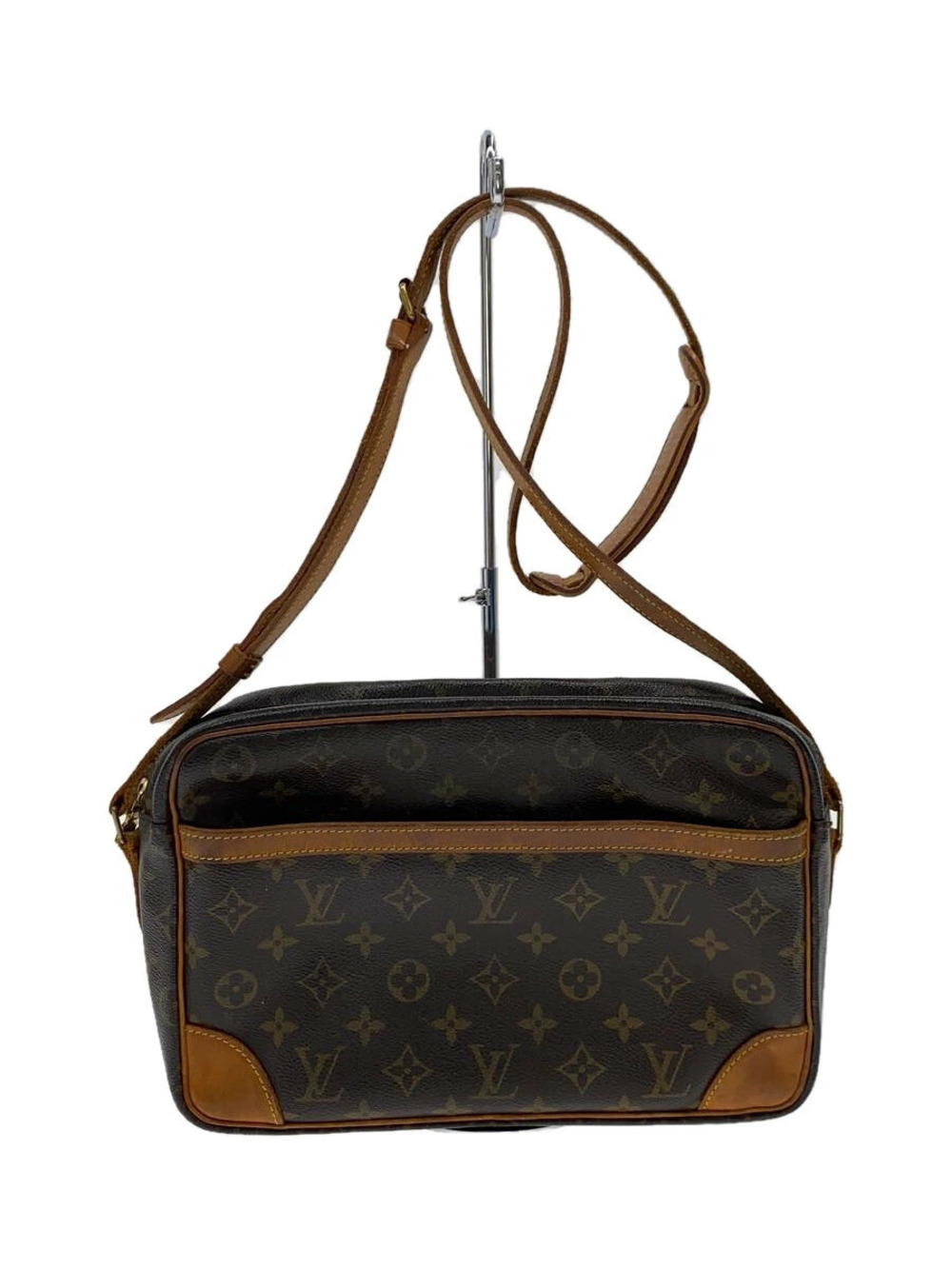 LOUIS VUITTON Trocadero Canvas Brown